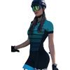 Generic Tuta da ciclismo estiva da donna in jersey per bicicletta