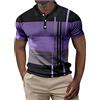 Fulidngzg Polo Uomo Cotone Casual Golf Polo Manica Corta Traspiranti Taglie Forti Estiva Polo Slim Fit Leggero Risvolto T-Shirt Scollo V Manica Corta Tshirt Elegante Slim Fit