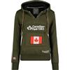 Canadian Peak Gyrelle Lady - Sweat Femme Zip Capuche Poches - Sweatshirt Pull Manches Longues Chaud Hoodie Veste - Femmes Printemps Ete Automne Hiver