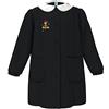 Siggi Happy School Grembiule Scuola Bambina 47GR3953 Bambina Yoga Tappeto Giallo Bottoni, Nero, 13