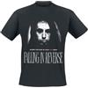 Falling In Reverse Where Is Your God Now Uomo T-Shirt Nero 100% Cotone Regular
