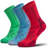 NORDIC Socks Calze Hiking Lana Merino 3 paia | Calzini da Trekking, Anti-Vesciche, Assorbono l'Umidità, Antiodore