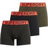 Superdry Boxer da Uomo (Confezione da 3)