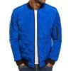 Oanviso Giacca Uomo Invernale Calda Giubotto Trapuntata Leggera Mezza Stagione Giacche Antivento Imbottito Casual Piumino Regular Fit A Blu XL