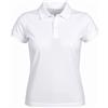 STEXFIT Polo Donna Manica Corta Bianca in Cotone, Comoda e Traspirante, Taglio Moderno ed Elegante - Made in Italy - XS