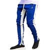 ORANDESIGNE Pantaloni Uomo Jogging Riga a Contrasto Elastico Vita Pantalone Sportivo per Palestra Corsa Pantaloni Lunghi con Tasca con Zip