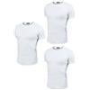 Enrico Coveri 3 t-Shirt Uomo Mezza Manica Girocollo in Cotone Pettinato Art. ET1100 (Bianco, 4/M)