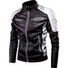 Duohropke Giacca da motociclista aviatore Bomber da uomo Giacca da motociclista impermeabile antivento con protettori Giacca con protettori Scooter Biker Touring, L
