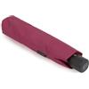 PIQUADRO - Ombrello Compatto Automatico Antivento Metallo - Unisex - Rosso