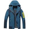 MJGkhiy Giubbotto Invernale Uomo Antivento Giacca a Vento Vintage Militare Jacket Con Cappuccio Leggera Trekking Giacche Da Lavoro Antipioggia Giubbotto Con Zip Sportivo Giubbino Autunno Softshell