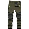 Generic Pantaloni da sci da uomo, foderati, antivento, impermeabili, con tasche, per attività all'aperto, fitness, softshell, caldi, spessi, da montagna, da uomo, da corsa, in tinta unita, per attività