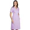 Ergos Workwear I.sacco Camice da Lavoro da Donna con Mezza Manica in Poliestere Cotone (Lilla)