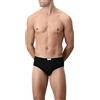 CAGI 6 Slip Midi Uomo Sport Mutanda Art 1291 100% Cotone Nero tg 3