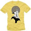 MAKAYA Anime T Shirt - Ninja Magliette Uomo Manica Corta - Regali Nerd Originali Giallo XL