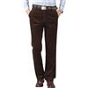 Oanviso Pantaloni in Velluto a Coste da Uomo Chino Pantalonis da Lavoro Eleganti Completi Elasticizzati in Vita Dritti Pants