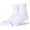 Stance Icon Quarter White MD (Men's Shoe 6-8.5, Women's Shoe 8-10.5)