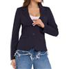 Ballandoro Blazer Donna Elegante Corto - Giacca Leggera Casual Elegante | Blazer Corto Cerimonia Jersey, Made in Italy, per Completo e Tailleur, Coprispalle Cardigan Giacchino Taglie Forti