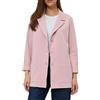 Ballandoro Blazer Donna Elegante Lungo - Giacca Curvy (M, Rosa)