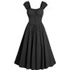 Generic Abito da donna in stile corsetto rinascimentale gotico con lacci frontali e maniche ad aletta maxi abito vintage medievale irlandese fata elfo contadino Chemise Dress I miei ordini Vendita Ordine di