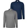 ALPIDEX Maglietta Polo Uomo Manica Lunga Set da 2 100% Cotone piqué | 240 g/m², Taglio Regolare, OEKO-TEX, Traspirante, Colletto, Bottoni, Polsini, Lavoro, Casual, Tinta Unita, S-5XL