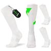 COMPRESSION FOR ATHLETES CFA V1 Calze Compressione Graduata Donna e Uomo | Calze Elastiche Sportive Per Circolazione, Vene Varicose, Gravidanza, Antitrombo, Ciclismo, Running | Made In EU FOR ATHLETES