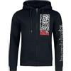 Iron Maiden Portrait Scream Uomo Felpa Jogging Nero 80% Cotone, 20% Poliestere Regular