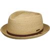 Stetson Uni Diamond Cappello Pork Pie da Sole Protezione UV Fascia in Pelle Unisex Primavera Estate
