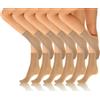 sesto senso 6 Paia Donna Calzino Microfibra Calze Seta Corto 40 Den