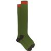 Gallo Calze lunghe verde foglia tinta unita