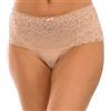 Playtex P0BVU Slip in Pizzo a Vita Alta da Donna