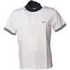 SUN68 Sun 68, Polo Manica Corta in Tessuto Piquet. A32113-POLO3COLORS-01BIANCO (XL)