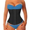 YIANNA Corsetto Donna Stringivita Pancia Piatta Bustino Modellante Pancera Body Shaper Latex Waist Trainer