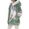 ABINGOO Giacca Donna Invernale Pile Cappotto con Cappuccio Zip Caldo Felpa | Cerniera Giubbotto Pelliccia Giacche Casual Parka Sciolto Giaccone Peluche Pecora Jacket Casa Cappotti