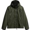 Superdry Giacca a vento da uomo con cappuccio Mtn, Surplus Goods verde oliva, 3XL