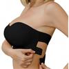 Zidoley Reggiseni Senza Spalline per Donne, Reggiseno Senza Cuciture con Schiena Incrociata, Reggiseno con Chiusura Laterale Senza Ferretto, Reggiseno a Fascia Senza Scivolamento, Reggiseni Adesivi