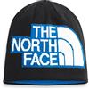The North Face Reversible Highline Beanie, TNF Black/Hero Blue, OS