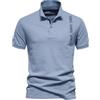 ZEMALON T-Shirt Manica Corta Uomo Base T-Shirt Uomo Traspirante Casual T-Shirt Uomo Temperauomoto Tendenza T-Shirt Uomo Classico Moda all-Match Sportshirt Uomo O-Blue Grey2 L