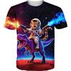 Fanient T-Shirt da Uomo e da Donna con Stampa 3D Unisex Maglietta Girocollo Streetstyle per Jogging e Corsa Taglia XXL