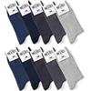 Mat and Vic's Mat & Vic's Calzini uomo, calzini donna - 10 paia, Jeans Colors, 39-42