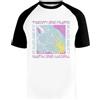 Hopestly Copy of 21 Pilots Maglietta da Baseball Unisex da Donna Uomo Bianca Girocollo Maniche Corte Cotone Organico Tee T-Shirt Unisex White