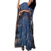 Orshoy Abito Estivo Vestito Maxi Abito da Spiaggia Lungo Copribikini in Cotone Camicetta Tunica Vestito Lungo Abito Kaftano Tunica Kimono Copricostume da Bagno