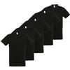 Stampasi T-Shirt Uomo Donna Cotone 100% 150g - Set 5 Magliette Girocollo Manica Corta Unisex, Basic per Lavoro e Tempo Libero, Pack Bianco Nero o Multicolore (Grigio/Royal/Navy/Bordeaux) Taglie S-XXL
