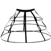 GRACEART Triangolare Crinolina Cerchio Gonna Borsa (Nero)