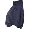 Shopoholic Fashion Pantaloni da Donna Semplici Hippy Harem Aladdin
