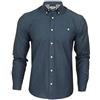 Xact Camicia da Uomo con Colletto Button-Down e Maniche Lunghe in Oxford, vestibilità Regolare