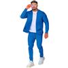 DONYKARRY Tracksuits Da Uomo 2 Pezzi Camicia Sportiva Con Colletto Da Baseball Felpa Set Tuta Da Uomo Allenamento Top & Bottom Set Sport Jogging Suit Set