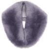 Futrzane Siberian Collo - Colletto Pelliccia Ecologica - Stola Donna Invernale (Blu acciaio Siberian)