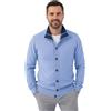 Marenza Giacca Uomo Misto Cashmere Cardigan Bottoni Made in Italy Maglione Seta Pullover Manica Lunga Lana Merino Cachemire Maglioncino Beige Blu Grigio Maglia Regalo Abbigliamento Inverno (M, Lavanda)