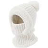 DRESHOW Cappelli Invernali per le Donna Balaclava Knit Beanie Skull Cap con Coulisse Caldo Cappuccio Sciarpa Cappello