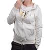 XTREME BOXING - Felpa Donna in Cotone Felpato con Zip e Cappuccio, Sportiva, Casa, Palestra, Jogging, Tempo Libero XFD900Z